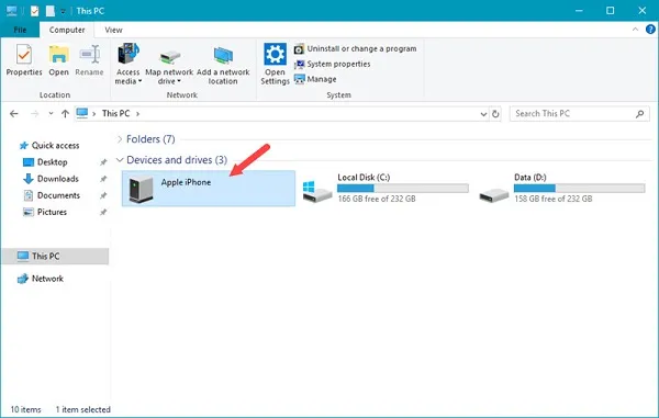 Yêu cầu Tin cậy Máy tính này trên iPhone