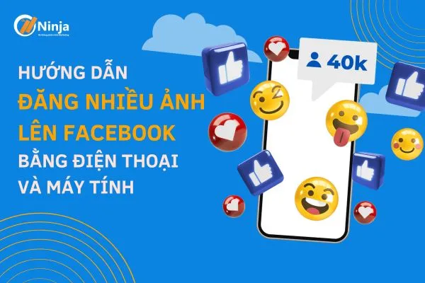 Giao diện đăng bài trên Facebook bằng máy tính