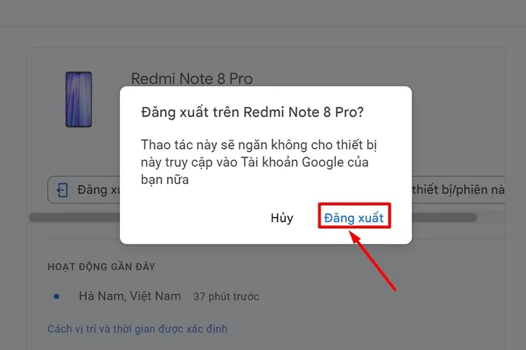 Cách đăng xuất tài khoản Google trên điện thoại và máy tính (Hình 23)