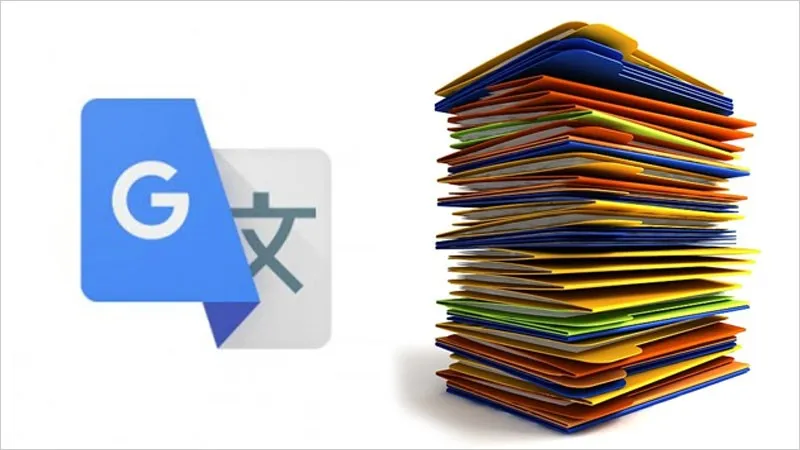 Màn hình giao diện Google Translate, minh họa cách dịch trang web trên máy tính.