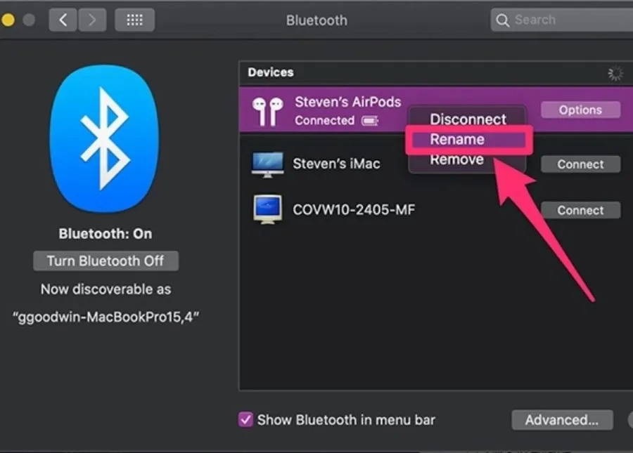 Giao diện quản lý các thiết bị âm thanh đã kết nối trên Windows 10