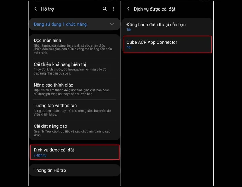 Kích hoạt lớp phủ cho ứng dụng Cube ACR