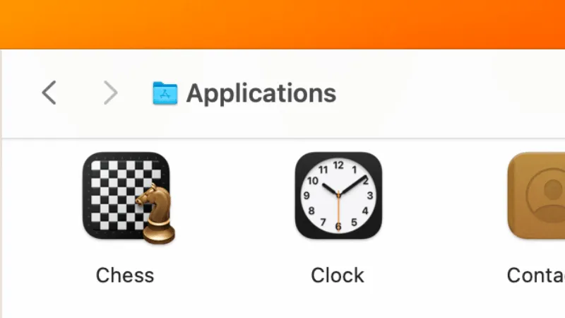 Mở ứng dụng Đồng hồ (Clock) tích hợp sẵn trên hệ điều hành macOS Ventura