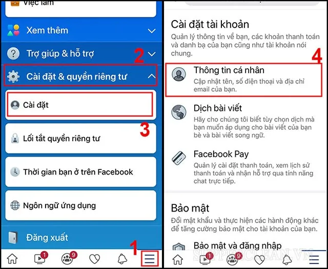 Minh họa giao diện ứng dụng di động để vô hiệu hóa tài khoản Facebook tạm thời, giúp người dùng hiểu rõ lựa chọn