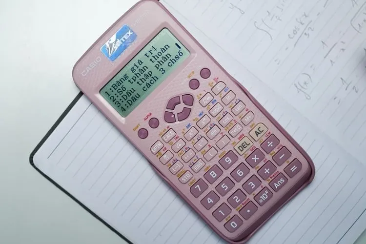 Kiểm tra chi tiết phím bấm và độ nảy của máy tính Casio