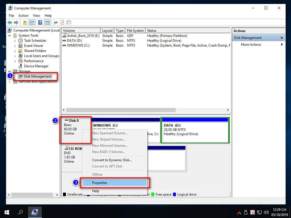 Cách Kiểm Tra Máy Tính Chuẩn UEFI/GPT Hay Legacy/MBR