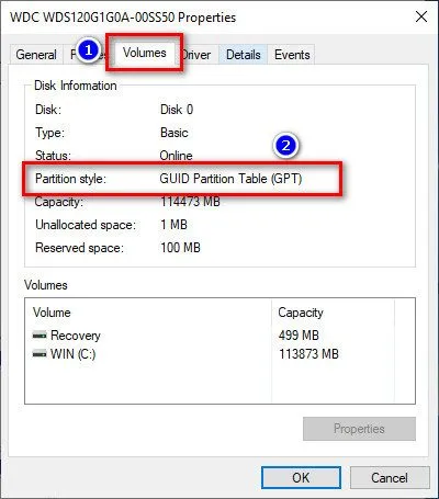 Cách Kiểm Tra Máy Tính Chuẩn UEFI/GPT Hay Legacy/MBR