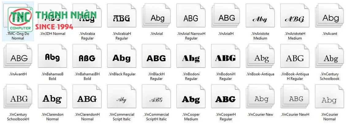 Máy tính bị lỗi phông chữ Win 10