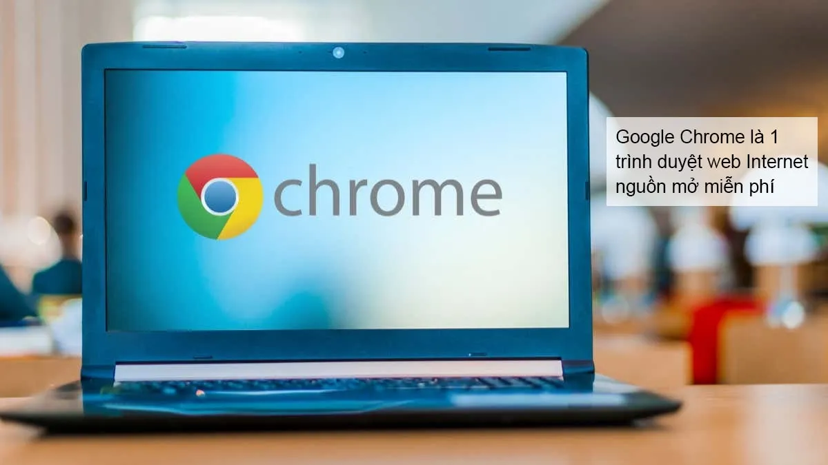 Giao diện trang web chính thức của Google Chrome và nút Download Chrome cho máy tính