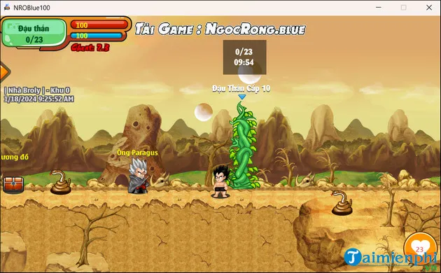 tai nro blue tren may tinh pc