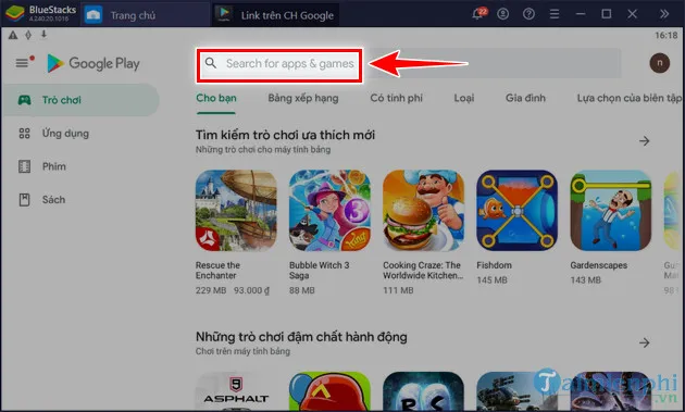 Tìm Kiếm Game Free Fire Max Bằng Công Cụ Search Apps Trong Google Play Store