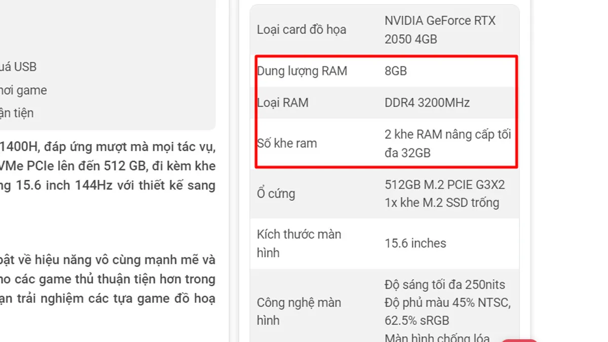 Kiểm tra tình trạng bộ nhớ RAM và các thông số hoạt động trong thẻ Performance của Task Manager