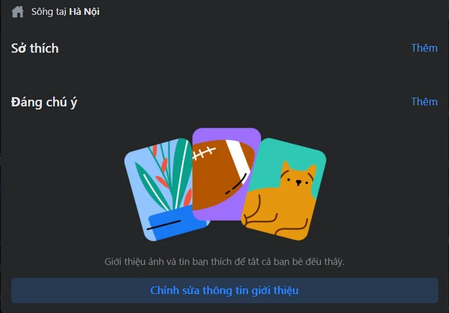 Thêm một thiết lập mới hoặc tùy chỉnh cấu hình thiết bị