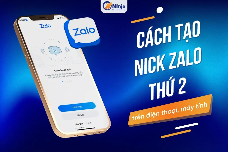 Hướng dẫn cách tạo nick Zalo thứ 2 trên máy tính, minh họa giao diện ứng dụng Zalo.