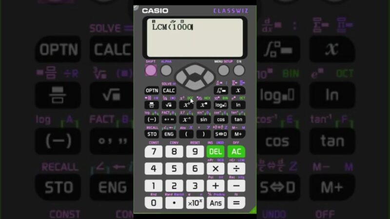 Cách Tìm Ước Bằng Máy Tính Casio Đơn Giản, Chính Xác Cho Học Sinh Và Kỹ Thuật Viên