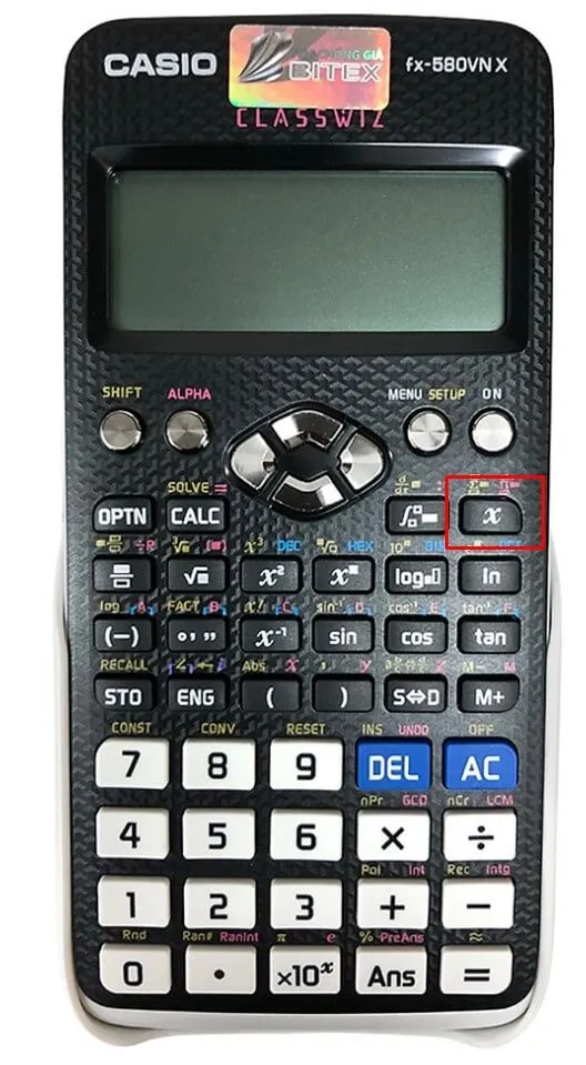 Hướng dẫn chi tiết cách tính tổng trên máy tính Casio FX 580VNX bằng phím Sigma