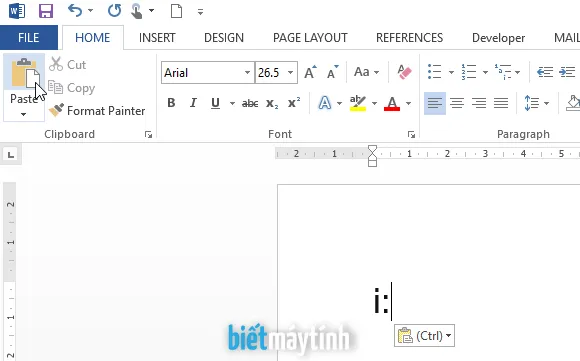Chèn ký tự phiên âm tiếng Anh trong Word bằng cách Copy/Paste