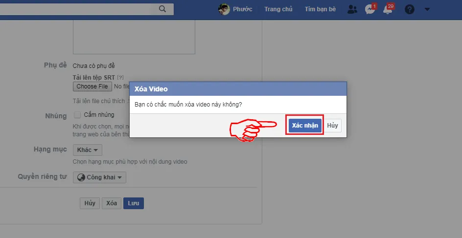 Minh họa giao diện bảo mật quyền riêng tư trên Facebook