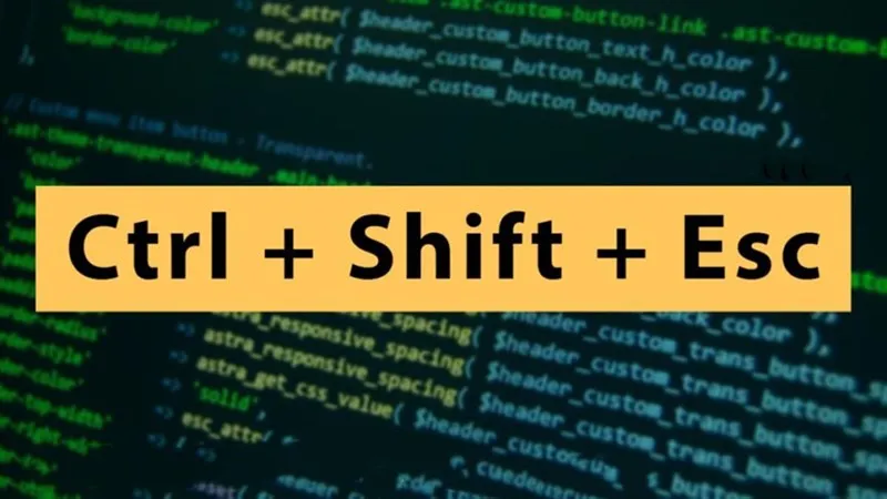 Sử dụng tổ hợp phím Ctrl+Alt+Delete để gọi Task Manager khi màn hình bị chiếm hết