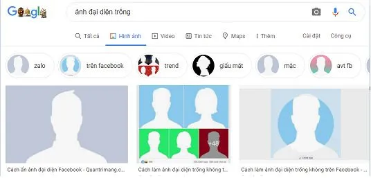 Ảnh minh họa Album "Ảnh đại diện", nơi chứa tất cả avatar Facebook đã từng dùng