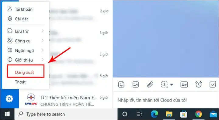 Sử dụng lệnh Taskkill qua Task Scheduler hoặc Group Policy để buộc Zalo đăng xuất khi tắt máy