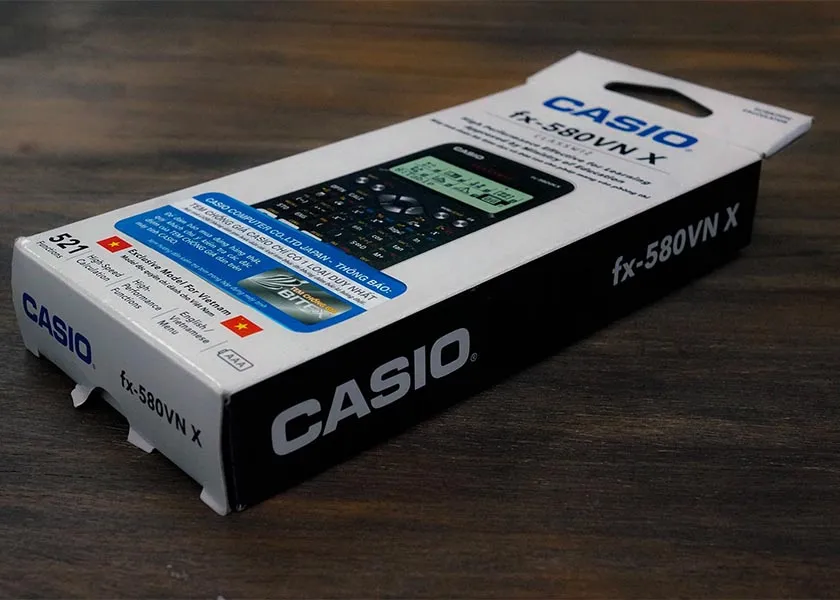 Máy tính Casio fx-580VNX và các thông số kỹ thuật hỗ trợ tính năng allintitle:cách làm hình trong máy tính casio