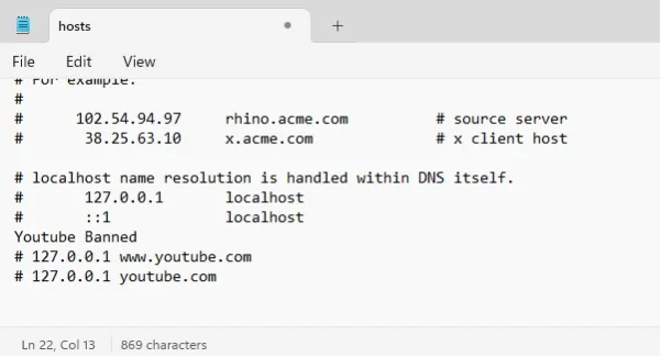 Chỉnh sửa file hosts trên Windows để khắc phục sự cố truy cập