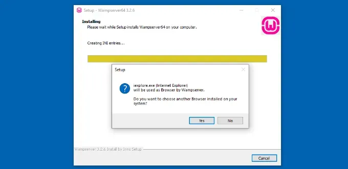 Chọn một trình duyệt khác