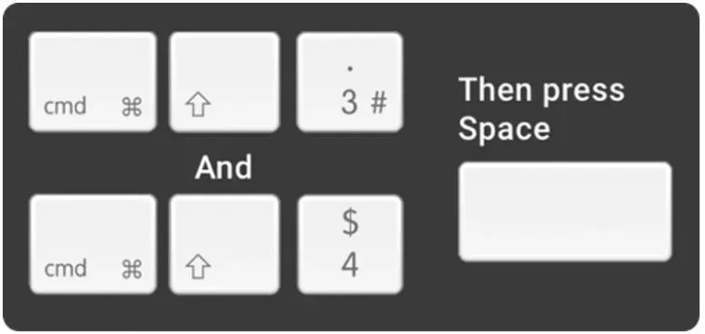 Thao tác Command + Shift + 4 và sau đó nhấn Space để chụp màn hình cửa sổ Zoom trên macOS