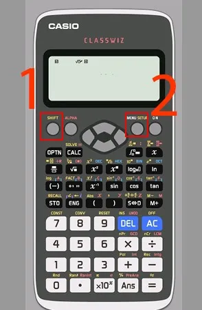 Các bước chuyển máy tính Casio sang tiếng Việt