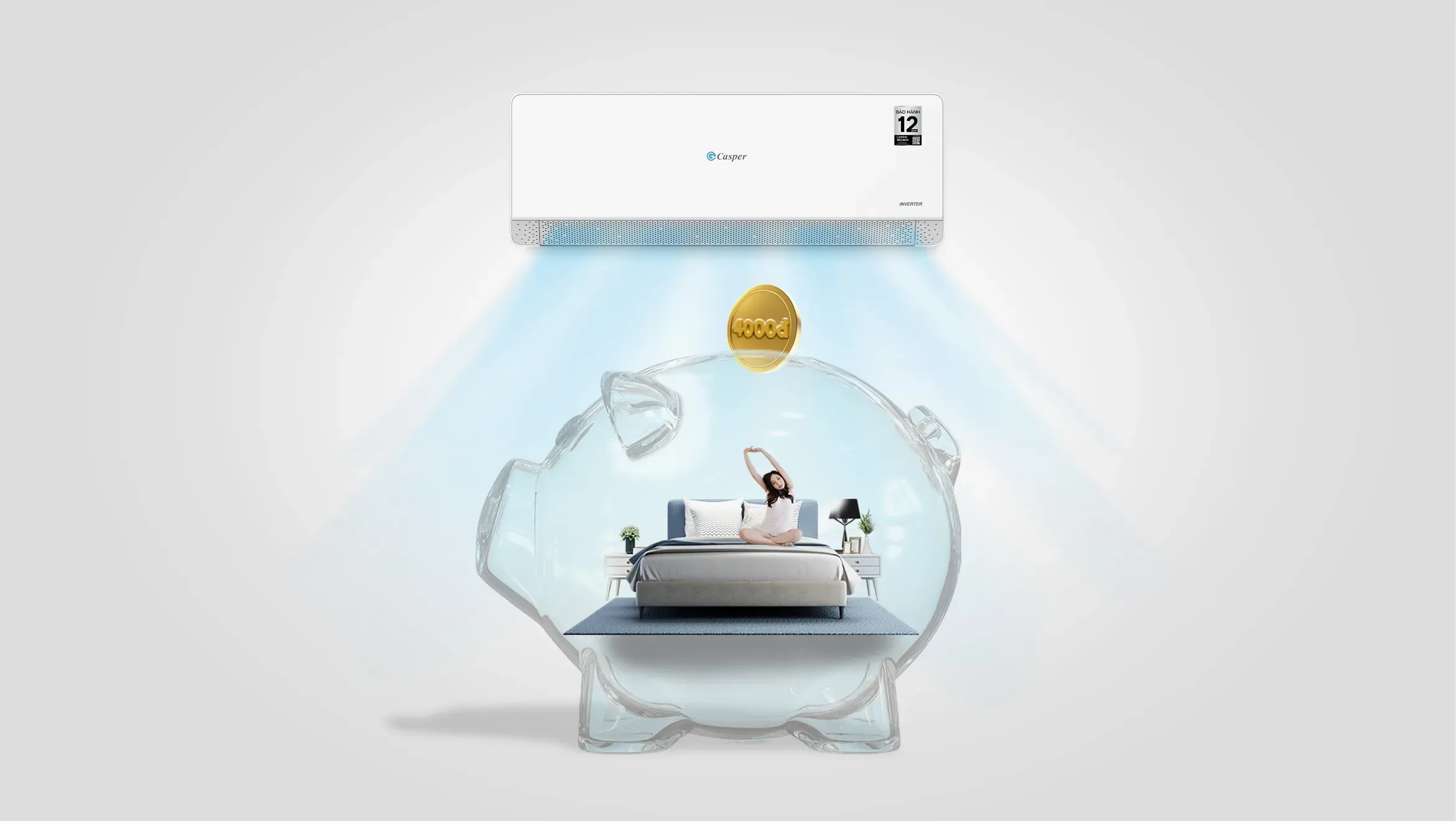 Công nghệ Inverter – Tiết kiệm điện nước hiệu quả của Máy Giặt LG 9kg FM1209N6W