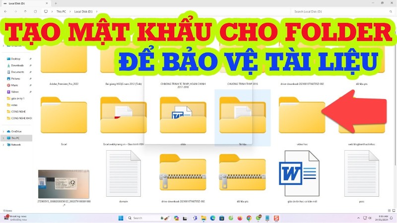 Cách Tạo Mật Khẩu Cho Folder Trên Máy Tính: Hướng Dẫn Chi Tiết Và Toàn Diện