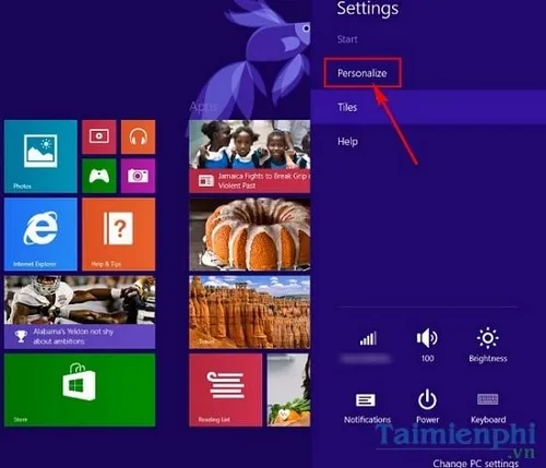 Lựa chọn các tùy chọn màu sắc khác nhau trong Windows Default Themes