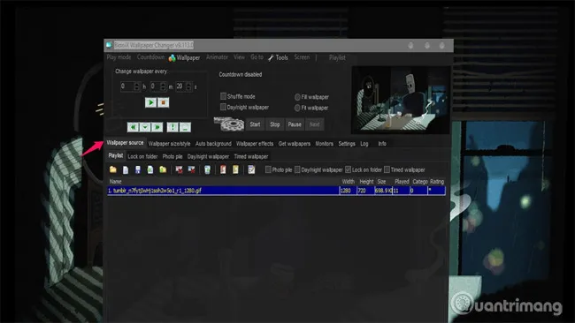 Hướng dẫn thiết lập nguồn hình nền video động trên máy tính cá nhân