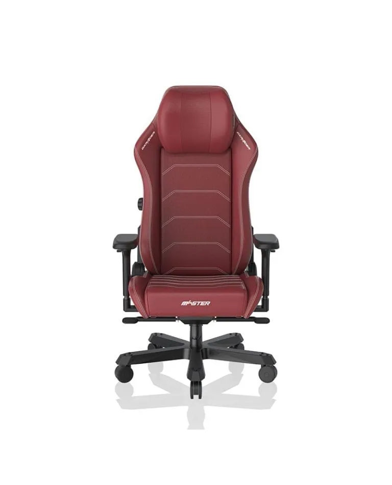 Chi tiết ghế DXRACER màu đỏ, minh họa môi trường làm việc cần được kiểm soát giờ giấc bằng các công cụ hẹn giờ tắt máy Windows 10.