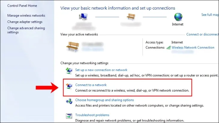 Sơ đồ các bước hướng dẫn kết nối mạng dây cho máy tính bàn qua router và modem.