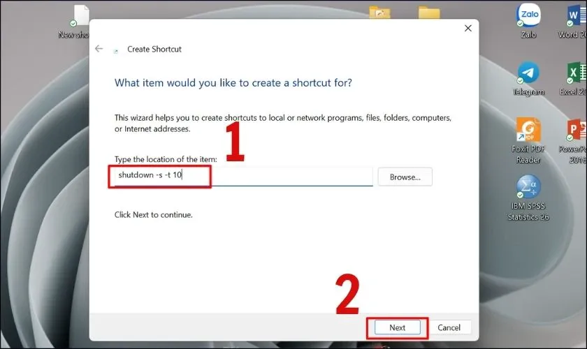 Hướng dẫn hẹn giờ tắt máy tính bằng lệnh shutdown -s -t 10