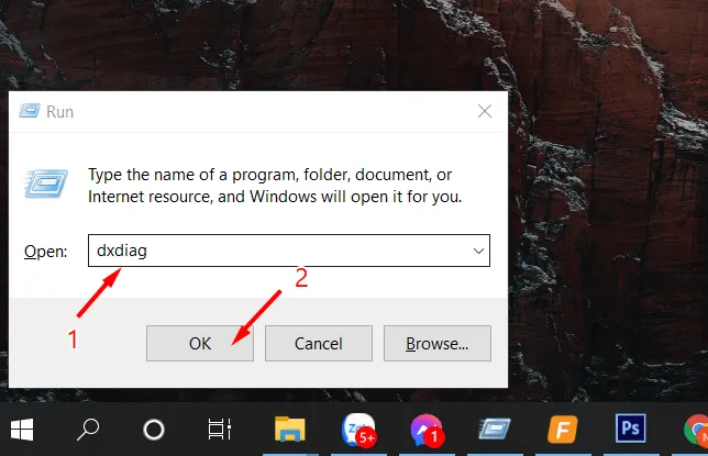 Kiểm Tra Win Trên Máy Tính Bằng DirectX Diagnostic Tool