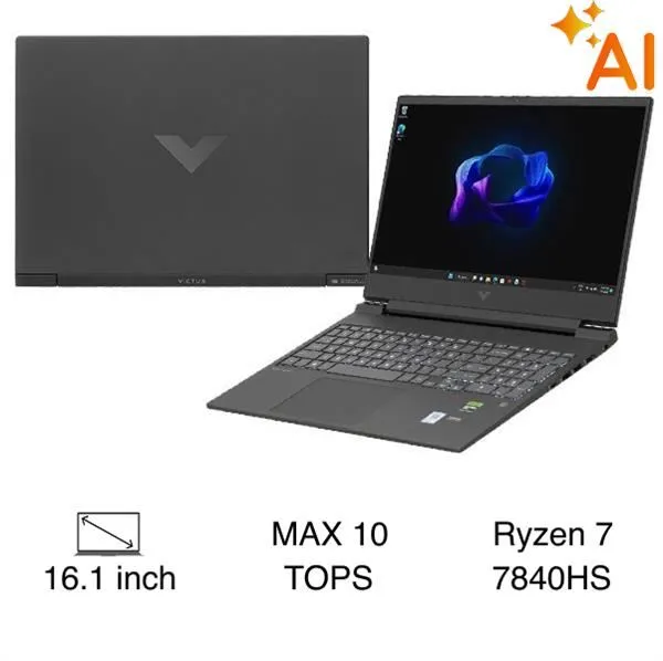 Laptop HP Gaming VICTUS 16 s0077AX R7 7840HS (8C5N6PA) - Laptop mạnh mẽ giúp đảm bảo quá trình thiết lập lại cài đặt Chrome và tắt quảng cáo Chrome trên máy tính