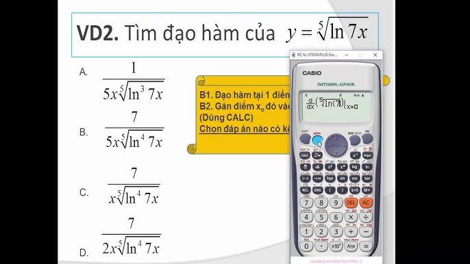 Cách Tính Đạo Hàm Cấp 2 Bằng Máy Tính Casio: Hướng Dẫn Chi Tiết Và Nâng Cao
