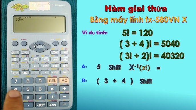 CÁCH BẤM TỔ HỢP TRÊN MÁY TÍNH: Hướng Dẫn Chi Tiết Cho Casio FX-580VN X Và Các Dòng Khác
