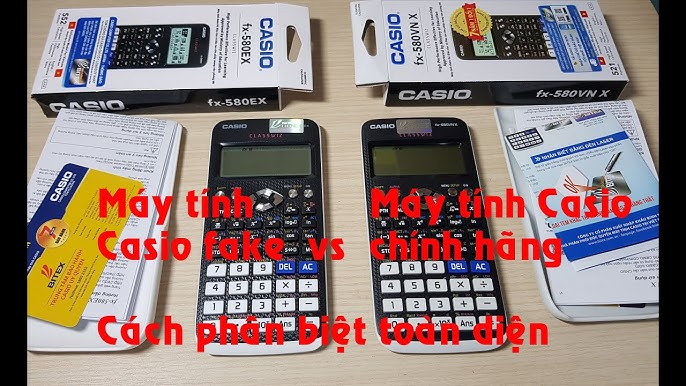 Cách Kiểm Tra Máy Tính Casio FX 580VNX Chính Xác Nhất Từ Chuyên Gia