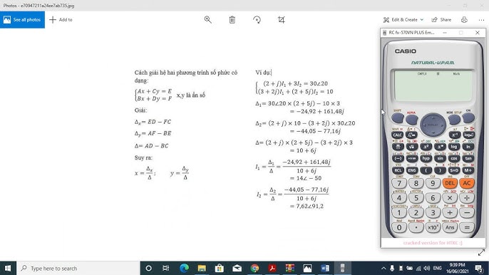 Cách Giải Số Phức Bằng Máy Tính Casio Từ A Đến Z: Hướng Dẫn Chi Tiết Cho Kỹ Thuật Viên