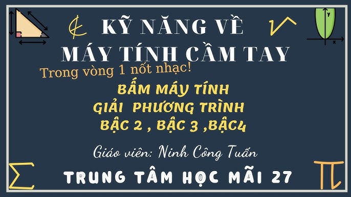 Cách Bấm Máy Tính Phương Trình Đường Tròn Chính Xác Nhất Cho Kỹ Thuật Viên