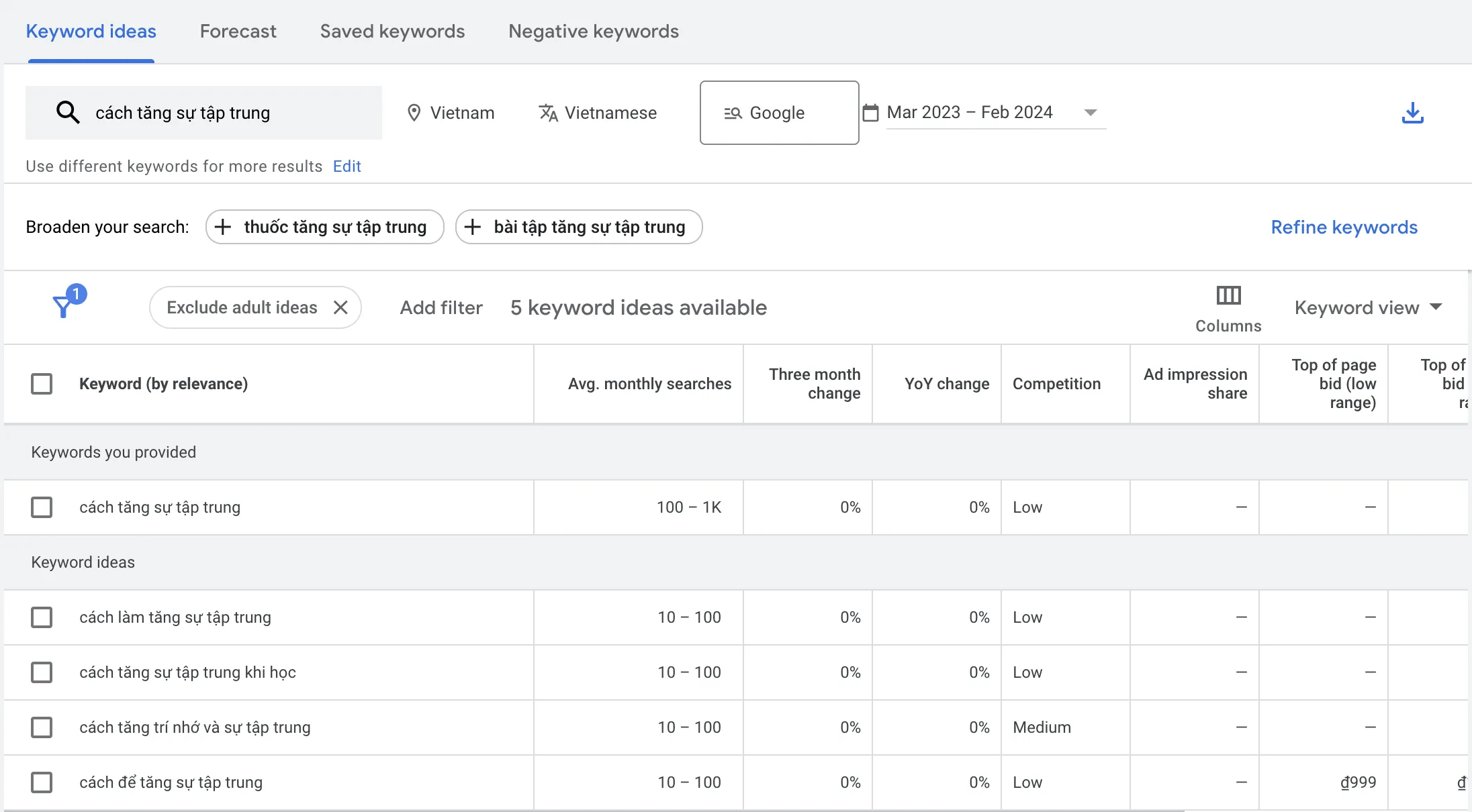Kết quả tìm kiếm mở rộng cho từ khóa chặn YouTube hiển thị các tùy chọn lọc DNS