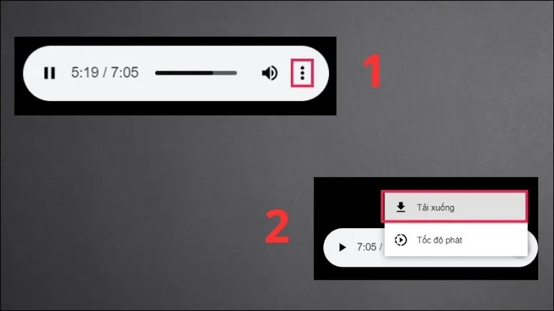 Tiến hành tải xuống file MP3 sau khi chuyển đổi trên savefrom.net