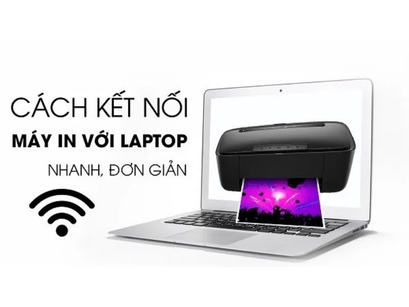 Kiểm tra các yêu cầu tương thích của driver máy in và hệ điều hành trước khi kết nối máy tính xách tay với máy in.