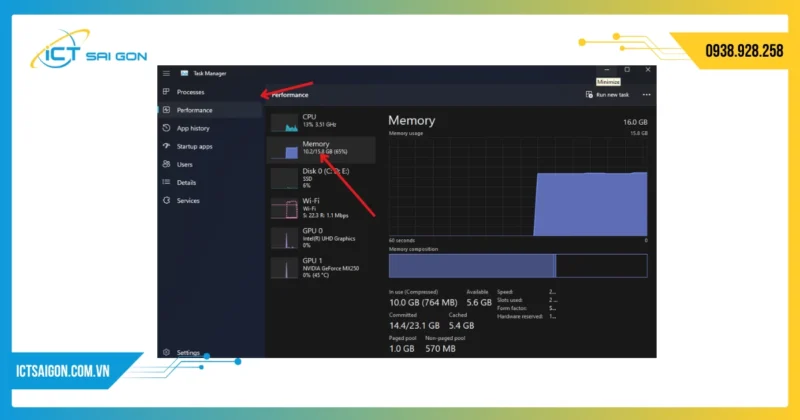 Hướng Dẫn Chi Tiết Cách Kiểm Tra Thanh RAM Máy Tính Và Khe Cắm Trống Chính Xác Nhất