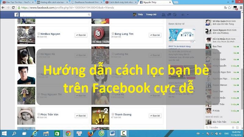 Cách Lọc Bạn Bè Facebook Trên Máy Tính Hiệu Quả Nhất Năm 2024