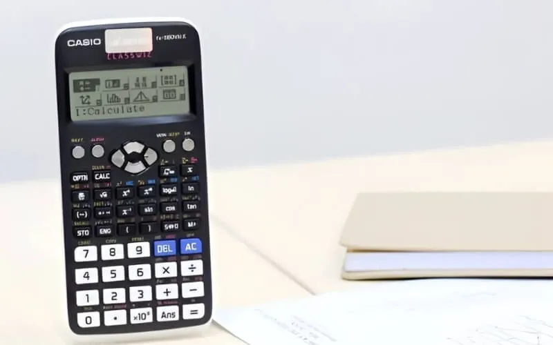 Lưu giá trị vào bộ nhớ trên máy tính Casio 580